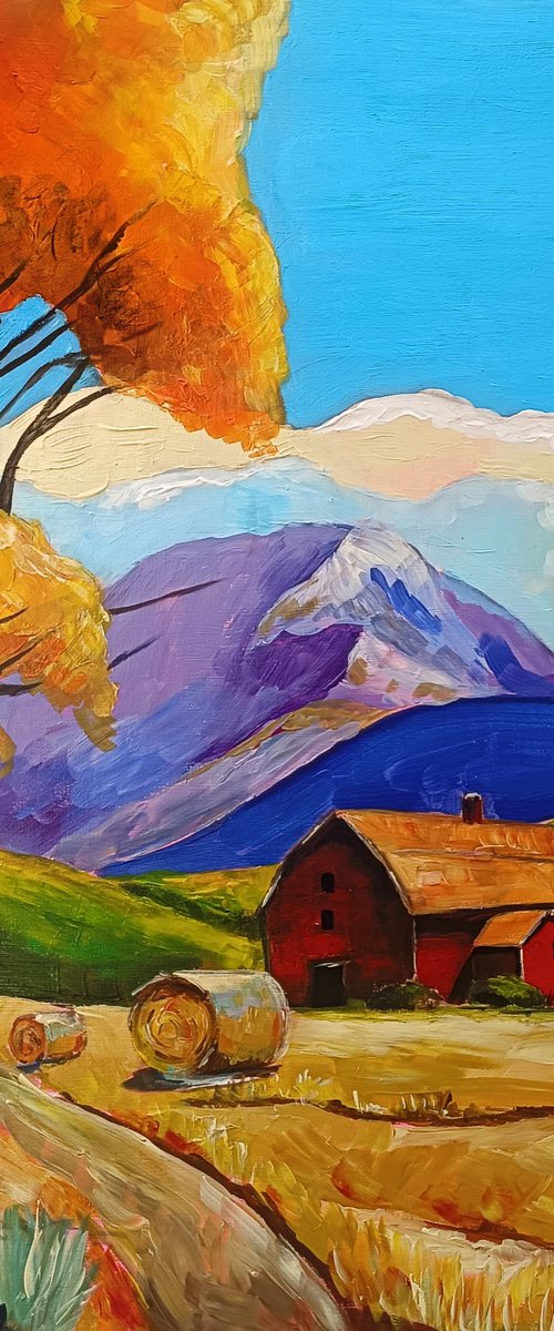 Autumn Fields by Evgenia Smirnova