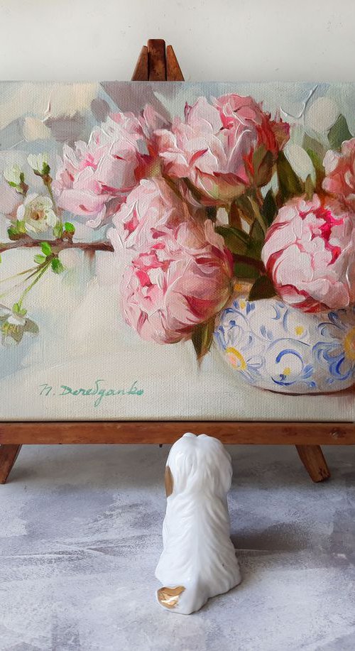 Cherry blossoms by Nataly Derevyanko