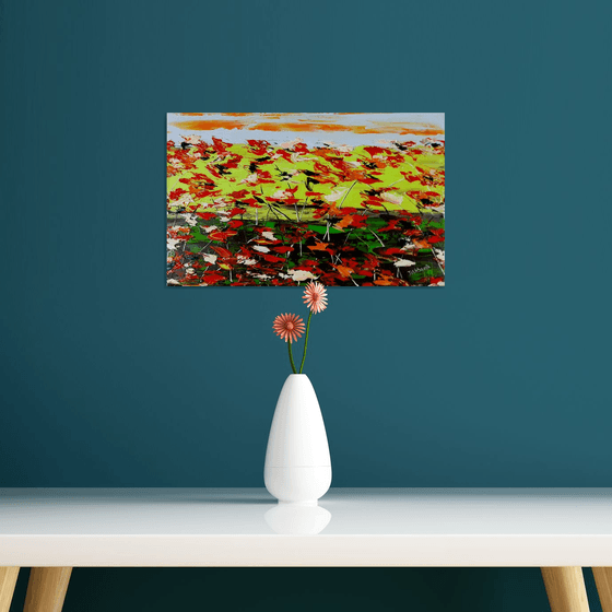 A Meadow Full Of Poppies 1