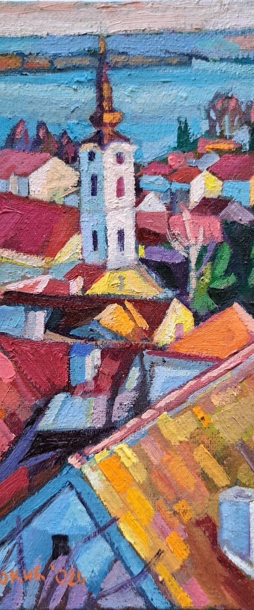 Zemun, miniature by Maja Đokić Mihajlović