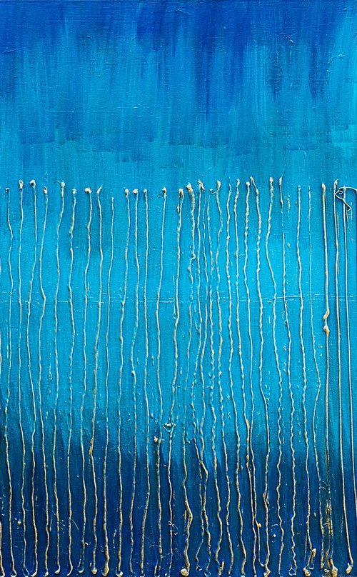 Golden Rain - Cotes d' Azure Collection by Tony Davie