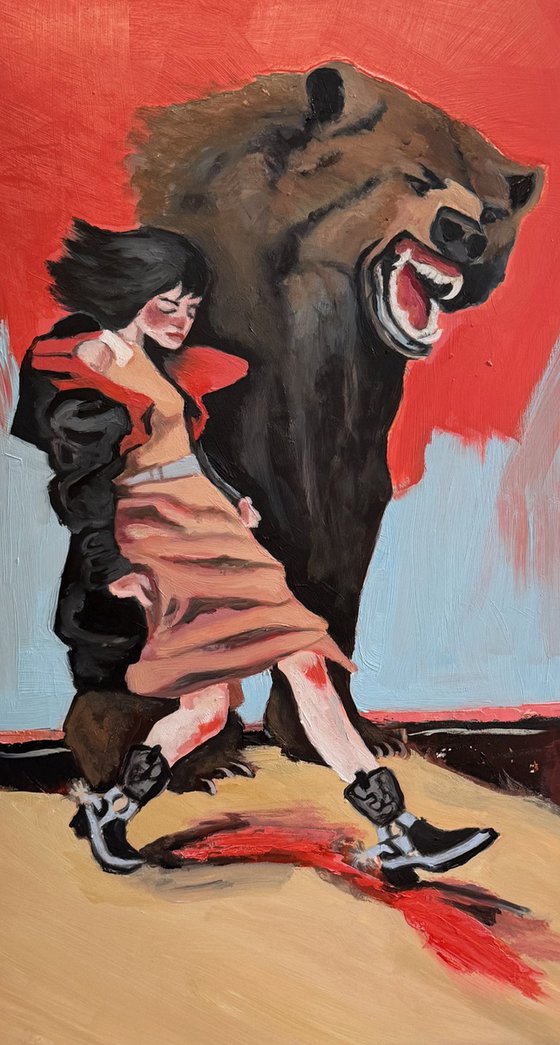 A Bear's Sharp Eyes