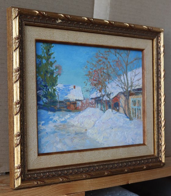 April. The last snow. Pereslavl-Zalessky