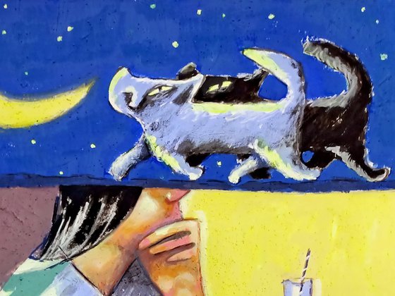 Solstice. Blue Kitty & Tomcat
