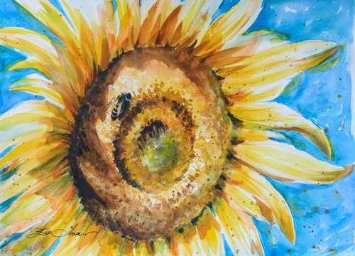 Sunflower by Eve Mazur