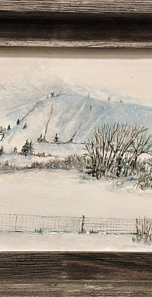 Winter Landscape by Nancy Brockmon