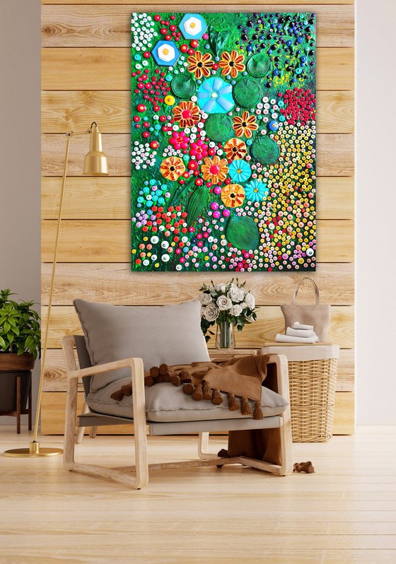 COLORFUL SUMMER GARDEN