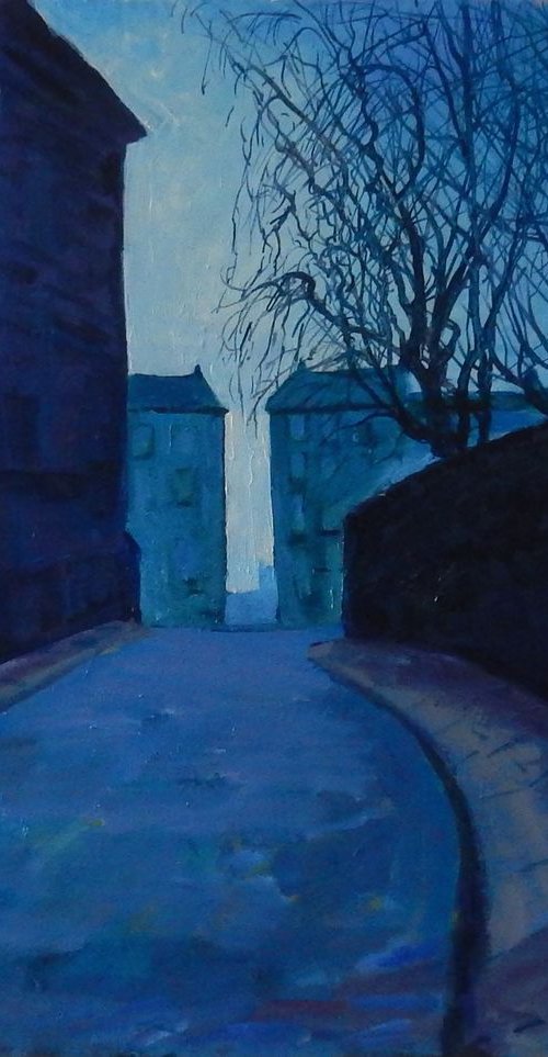 'Towards Gloucester Place, Edinburgh' by Stephen Howard Harrison
