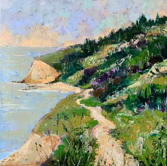 Cliffside Path to the Sea