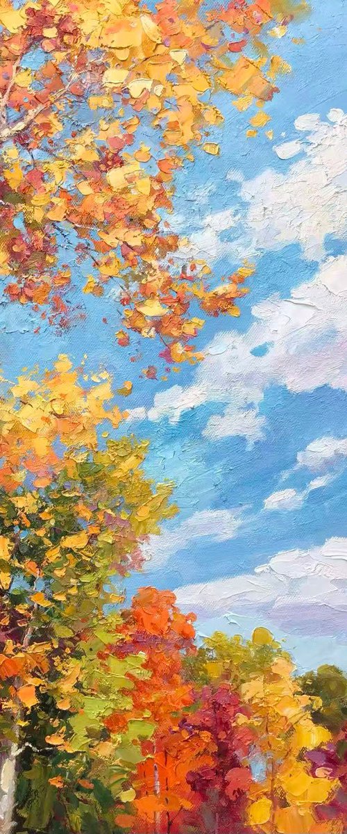Autumn sky z053 by jianzhe chon