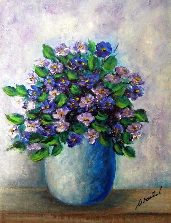 Violets 6..by Emília Urbaníková