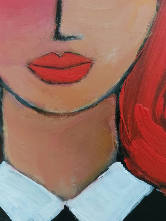 Girl with Red Hair