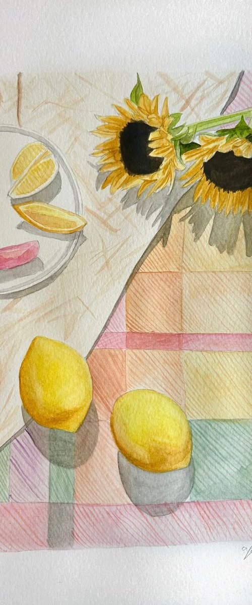 Lemon picnic by Amelia Taylor