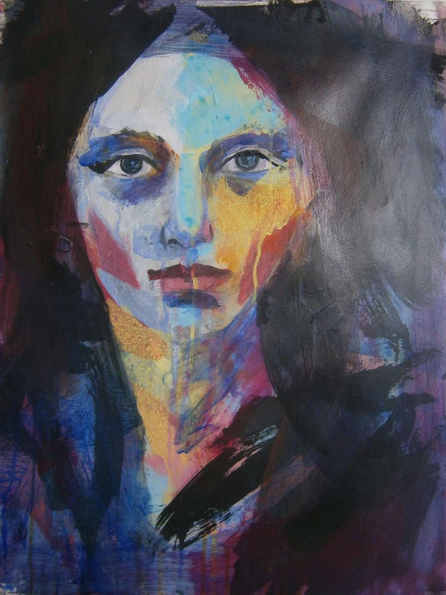 Mademoiselle de France # 30 Acrylic painting by Richard Kuhn | Artfinder