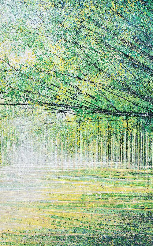 Trees In Bright Sunlight by Marc Todd