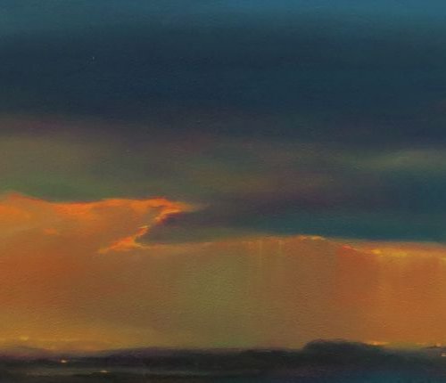 Last glimpse of glorious light by Kerry Lisa Davies