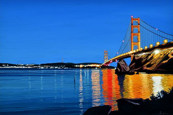 Golden Gate Bridge Nocturne #3