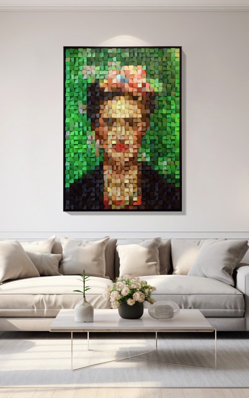Wooden Art "Frida Kahlo" by Pix-n-Art