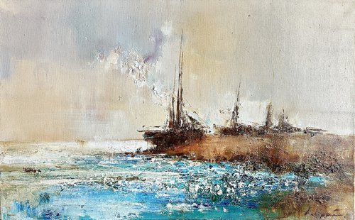 Bay in the sea by Dmitrii Ermolov