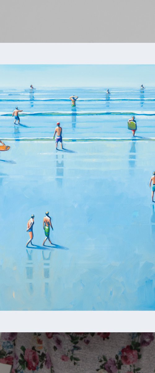 Wet Sands no.5 - Print by Harriet  Hue