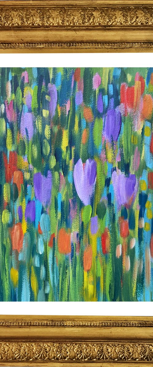 In a Cottage Garden by Jan Rippingham