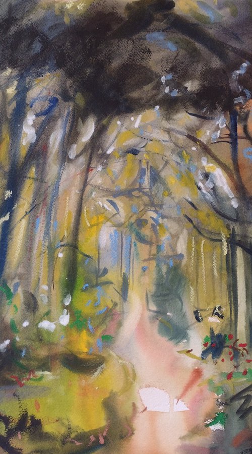 Claro del bosque 3 by Marina Del Pozo