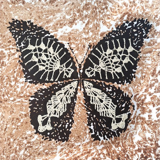 Set of 3 «Chocolate Butterflies»