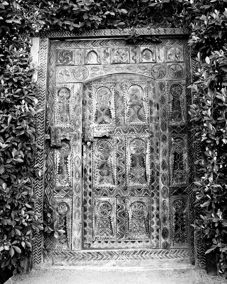 AN AFRICAN DOOR IN PARADISE Palm Springs CA by William Dey