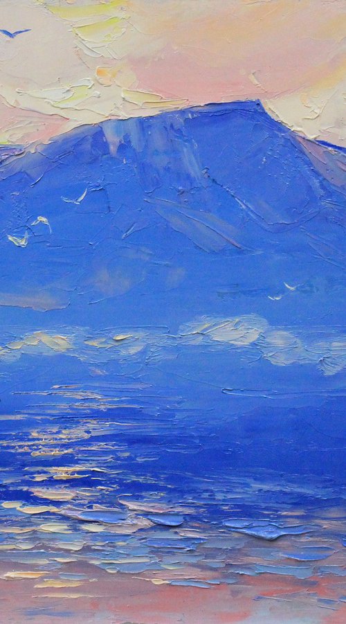 Blue Morning Light by Alisa Onipchenko-Cherniakovska