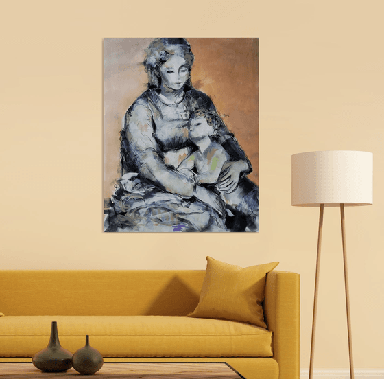 Madonna and child 5