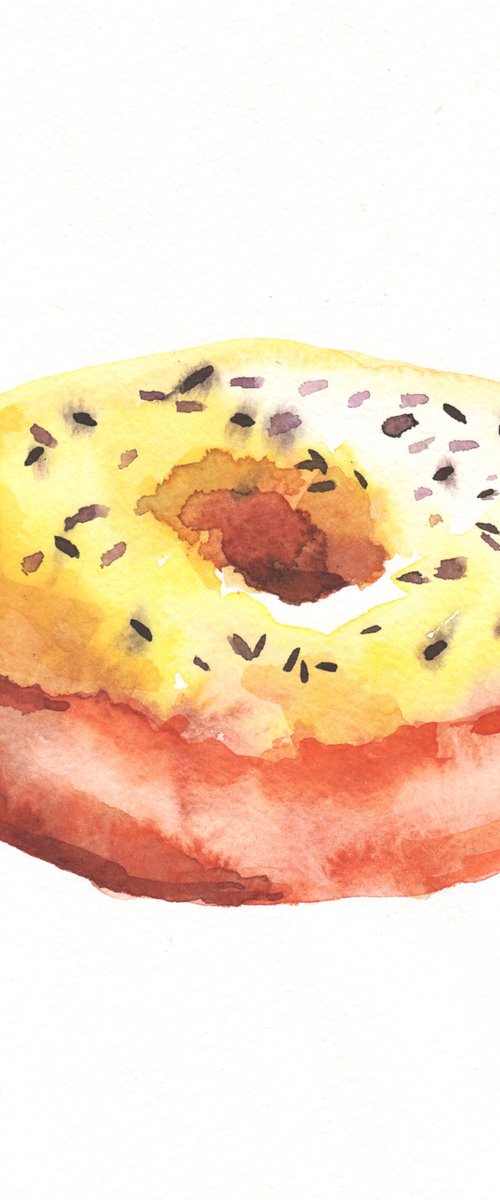 Yellow donut. by Mag Verkhovets