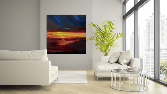 Dramatic sunset