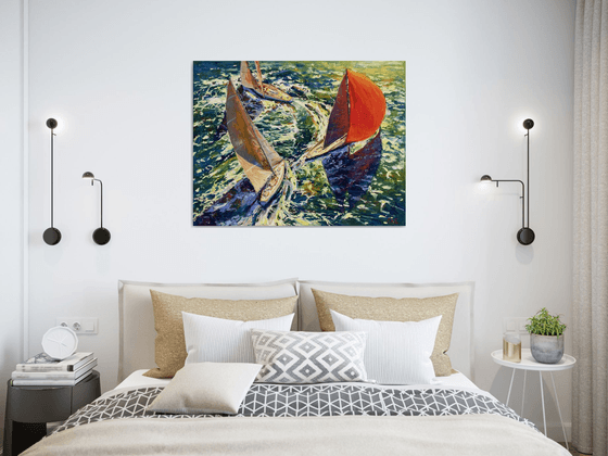 Captive to the waves