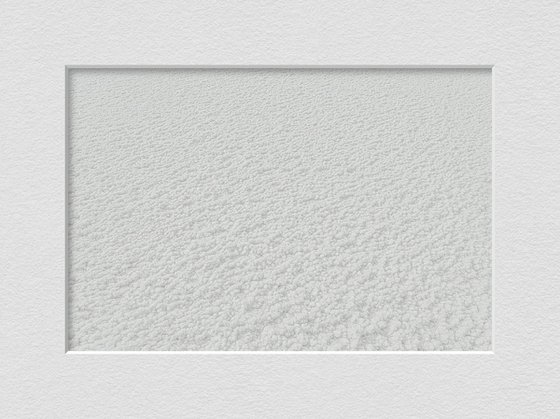 Dead Sea. White salt.