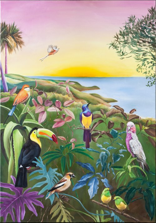 Birds Paradise by Lisa Braun