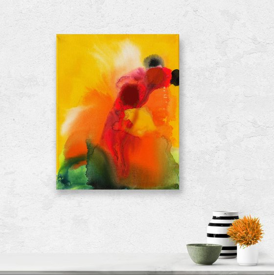 I Dream In Color! -  Minimal Abstract Painting  by Kathy Morton Stanion