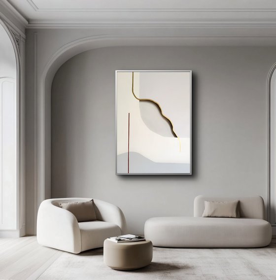 Abstract Minimalist Painting