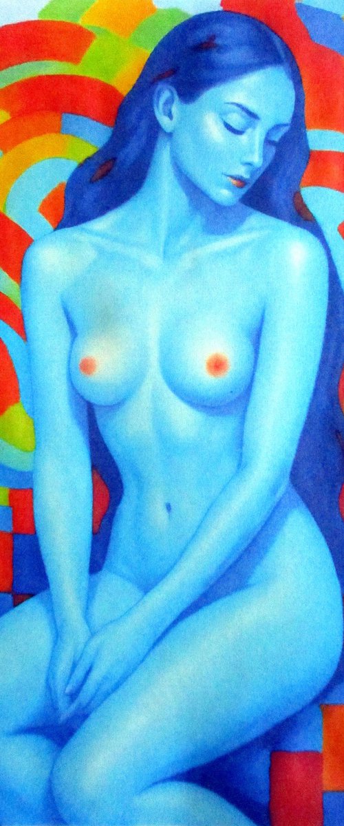 "Blue Serenity" by Helena Wierzbicki