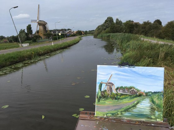 Windmill in Maasland