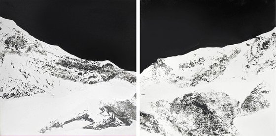Night and Snow ( diptych)