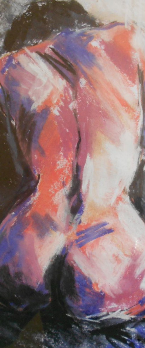 Nude on chair by Sheila Volpe