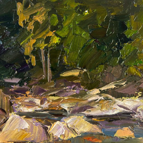 Silent Whispers between Green Shores