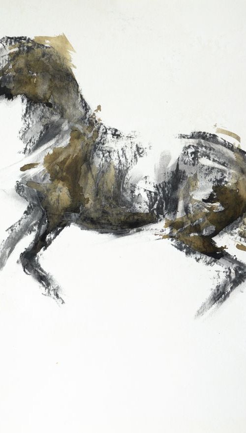 Equine Nude 84t by Benedicte Gele