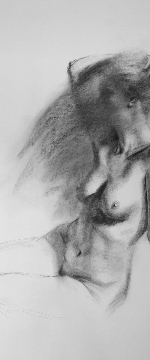 Nadia and her thoughts by Kjetil Hansen