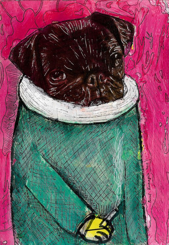 Smoking dog #5