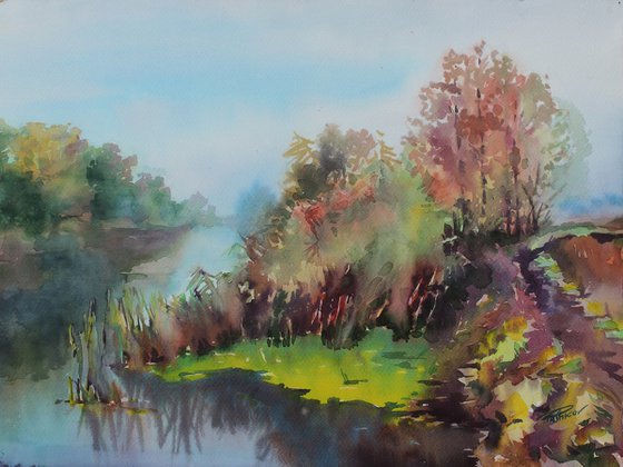 Morning on the river