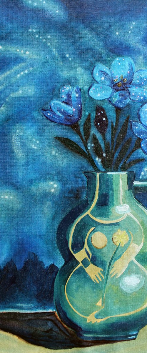 Vase (Celeste) by Ben Stephenson