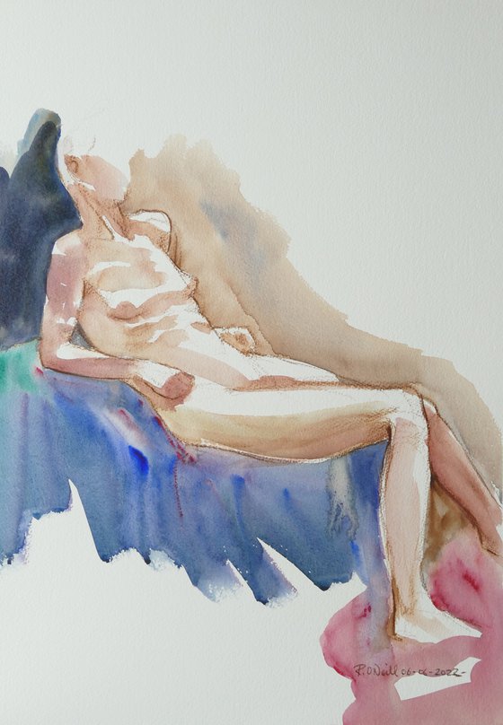 Reclining nude