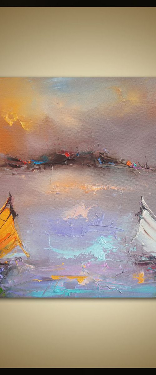 Sunset,  Oil Painting by Stanislav Lazarov