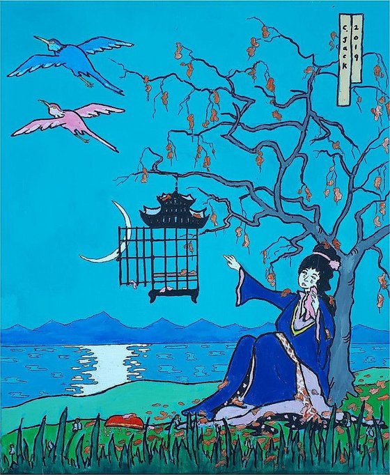japanese tryptych: if you love somebody, set them free